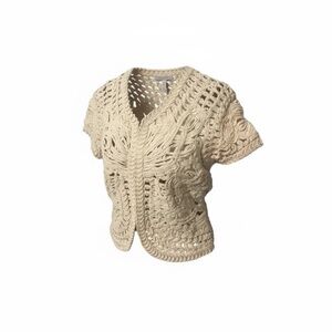 Cold‎ water Creek Women's Pattern knit cover up, size 10